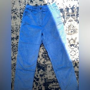Blue Corduroy Carpenter Pants